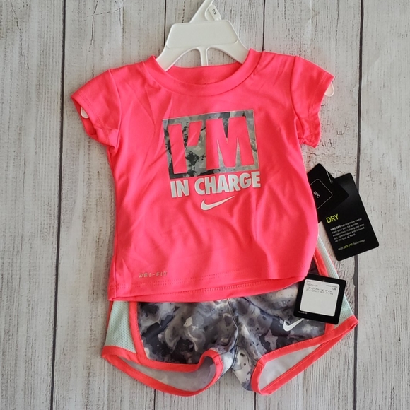 Nike Other - I'm in Charge. Nike baby outfit.